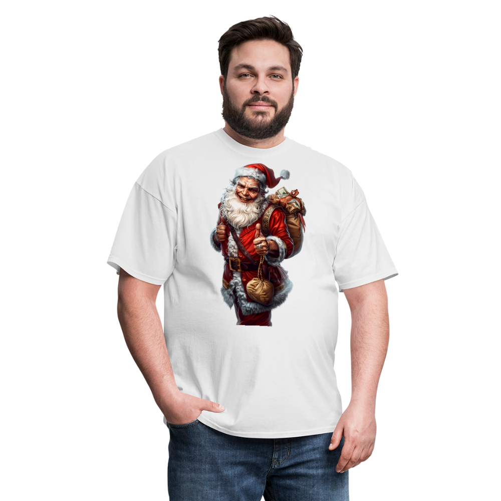 Bank Robber Bad Santa Unisex Classic T-Shirt - white