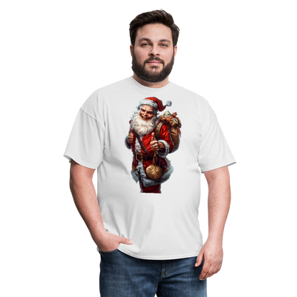 Bank Robber Bad Santa Unisex Classic T-Shirt - white