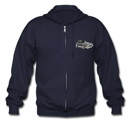 Men's Zip Hoodie Hearse - navy