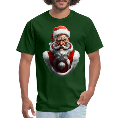 Bad Santa Portrait Unisex Classic T-Shirt - forest green