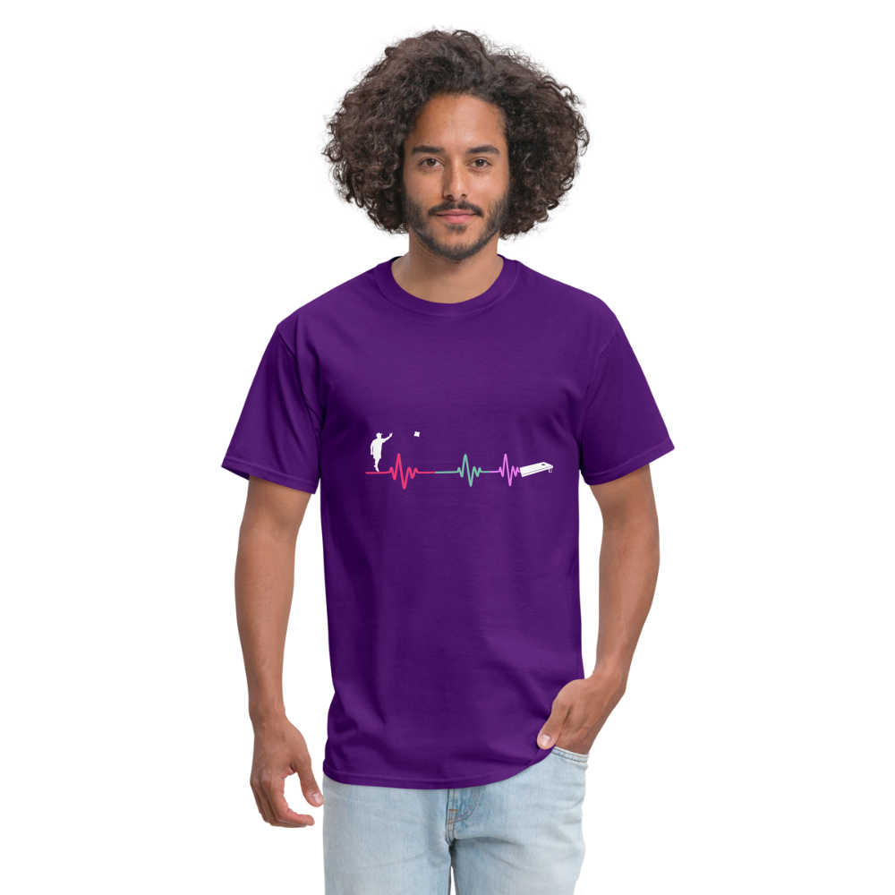 Cornhole Unisex Classic T-Shirt - purple