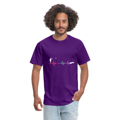 Cornhole Unisex Classic T-Shirt - purple