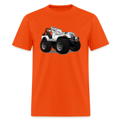 Jeep Renegade CJ Unisex Classic T-Shirt - orange