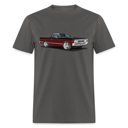 1967 Chevy El Camino Unisex Classic T-Shirt - charcoal