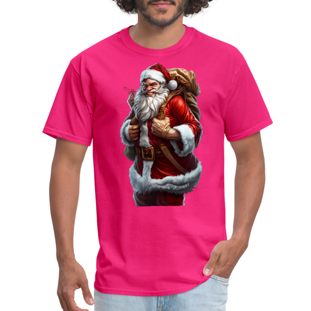Bad Santa Thief Unisex Classic T-Shirt - fuchsia