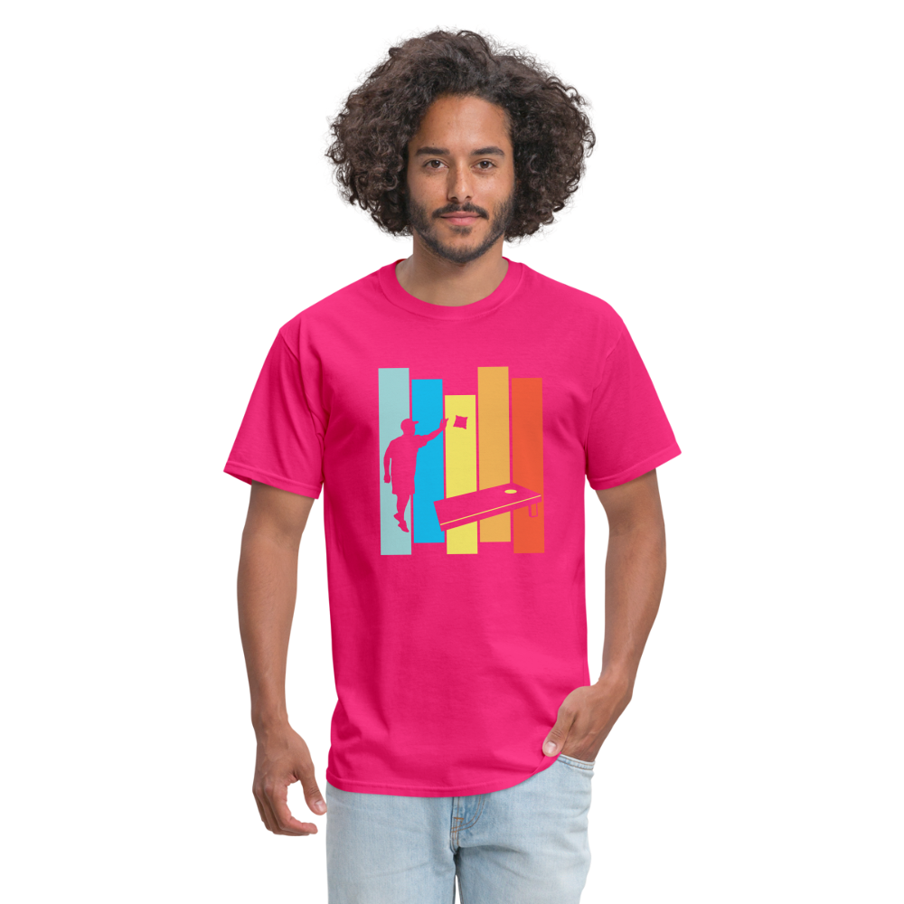 Cornhole Unisex Classic T-Shirt - fuchsia