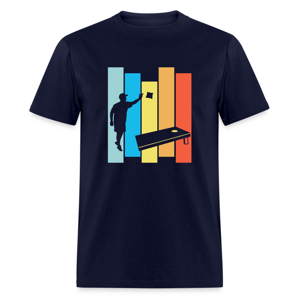 Cornhole Unisex Classic T-Shirt - navy