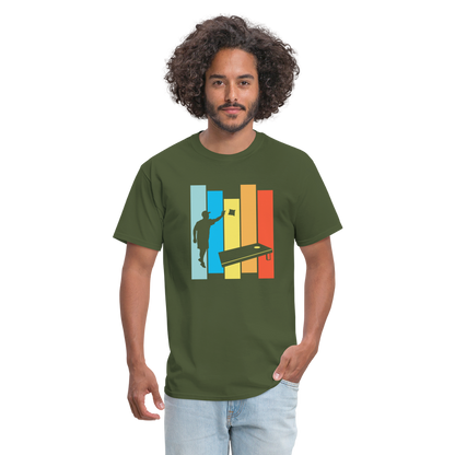 Cornhole Unisex Classic T-Shirt - military green