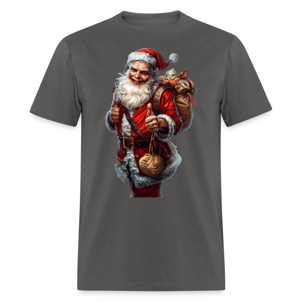 Bank Robber Bad Santa Unisex Classic T-Shirt - charcoal