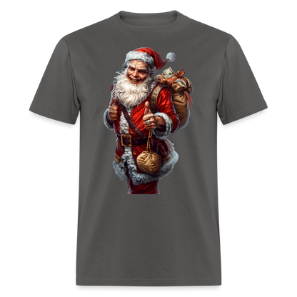 Bank Robber Bad Santa Unisex Classic T-Shirt - charcoal
