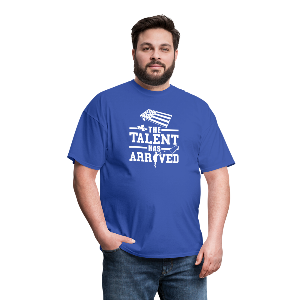 The Talent Has Arrived Cornhole Unisex Classic T-Shirt - royal blue