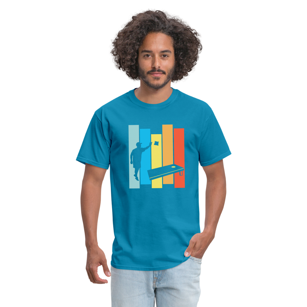 Cornhole Unisex Classic T-Shirt - turquoise