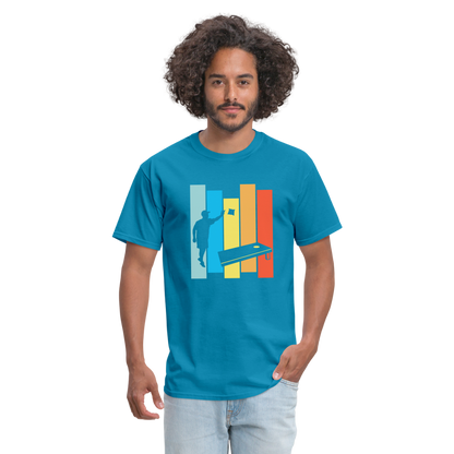 Cornhole Unisex Classic T-Shirt - turquoise