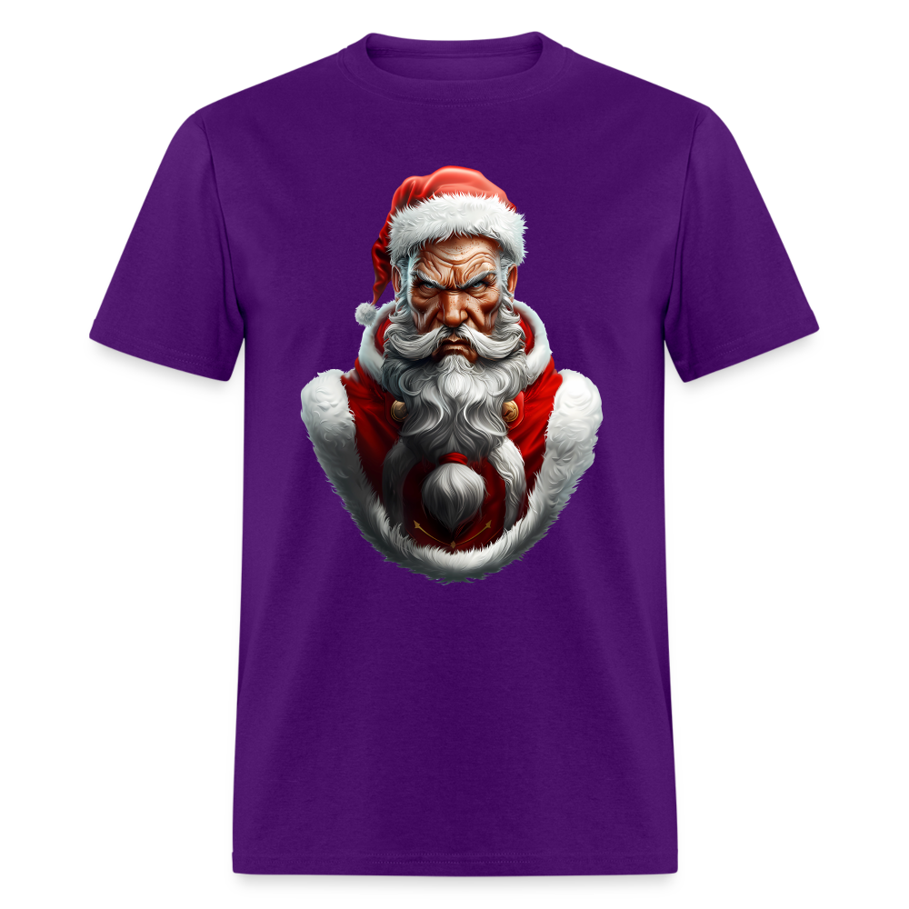 Bad Santa Portrait Unisex Classic T-Shirt - purple
