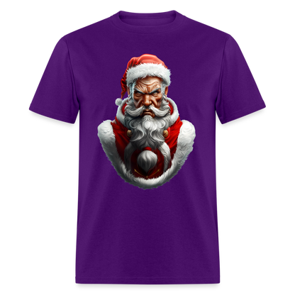 Bad Santa Portrait Unisex Classic T-Shirt - purple