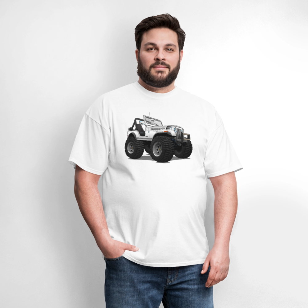Jeep Renegade CJ Unisex Classic T-Shirt - white