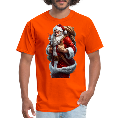 Bad Santa Thief Unisex Classic T-Shirt - orange