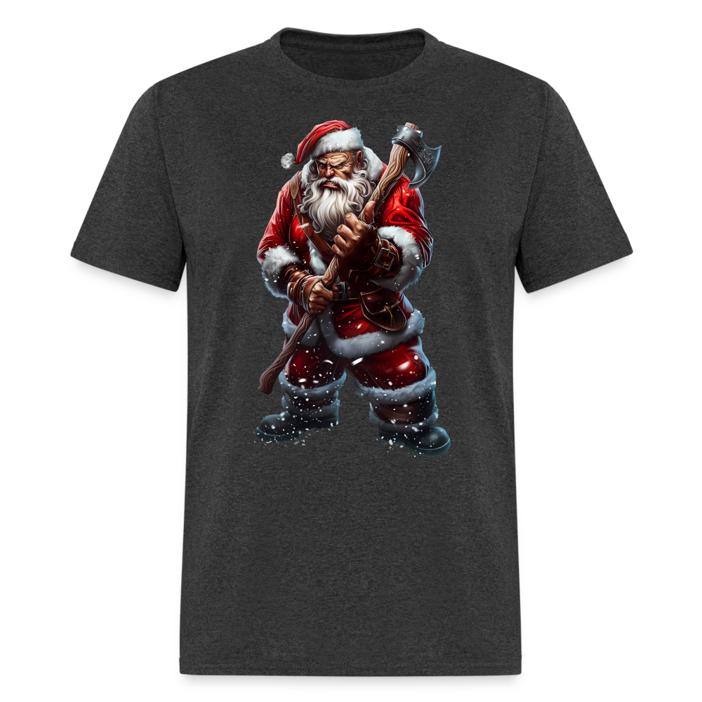 Bad Santa with an Axe Unisex Classic T-Shirt - heather black
