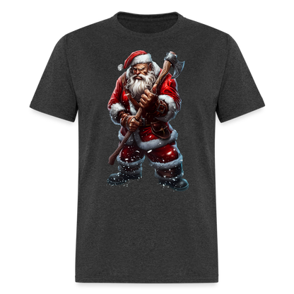 Bad Santa with an Axe Unisex Classic T-Shirt - heather black