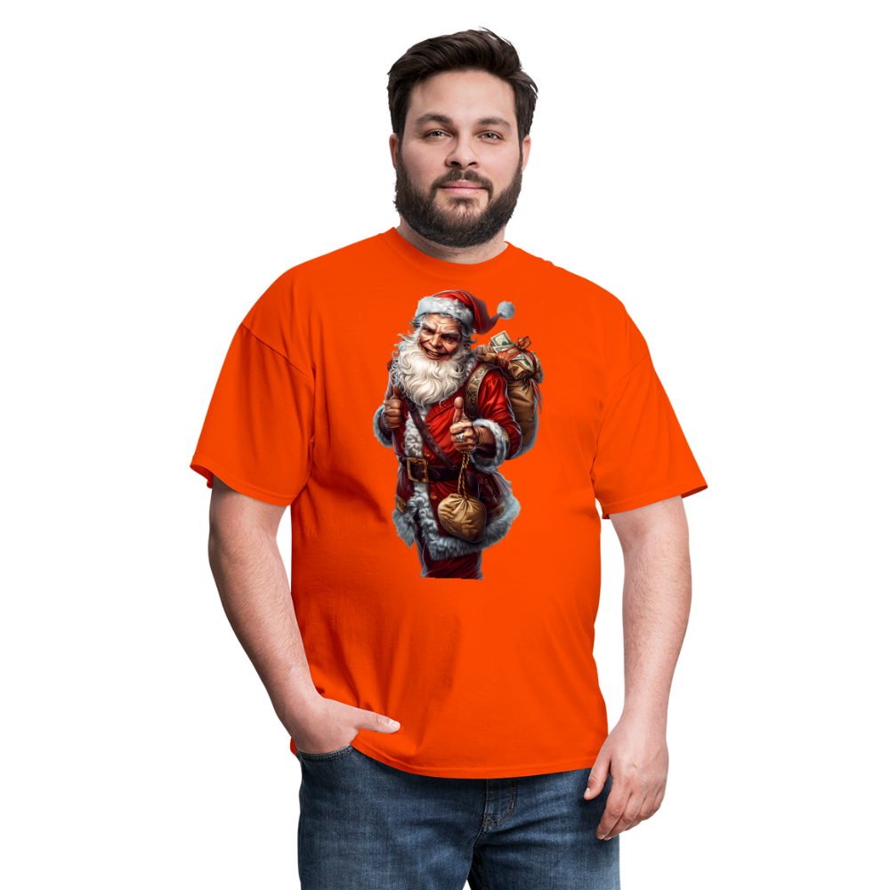 Bank Robber Bad Santa Unisex Classic T-Shirt - orange