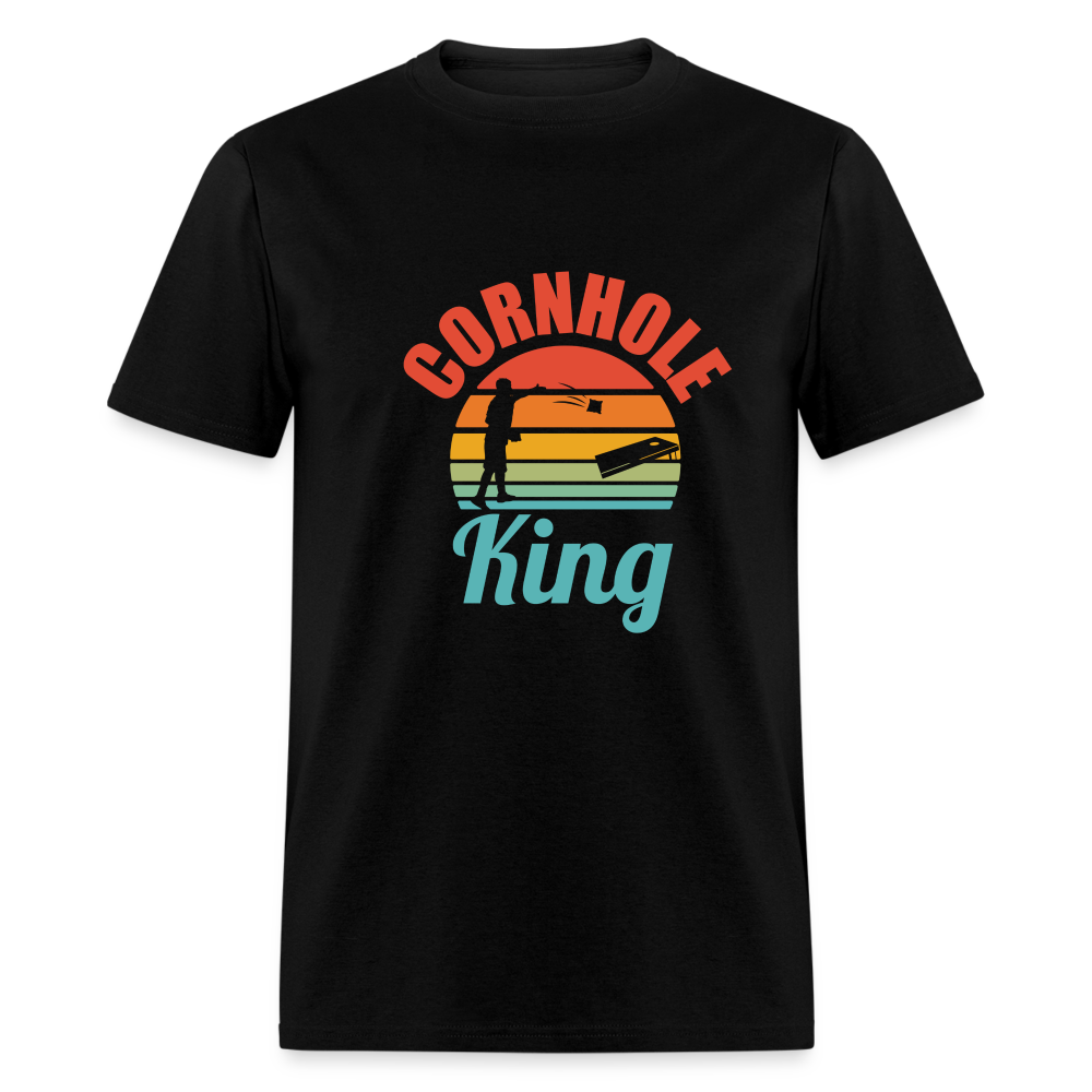 Cornhole King Unisex Classic T-Shirt - black