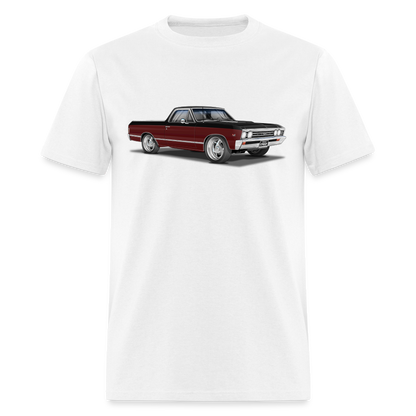 1967 Chevy El Camino Unisex Classic T-Shirt - white