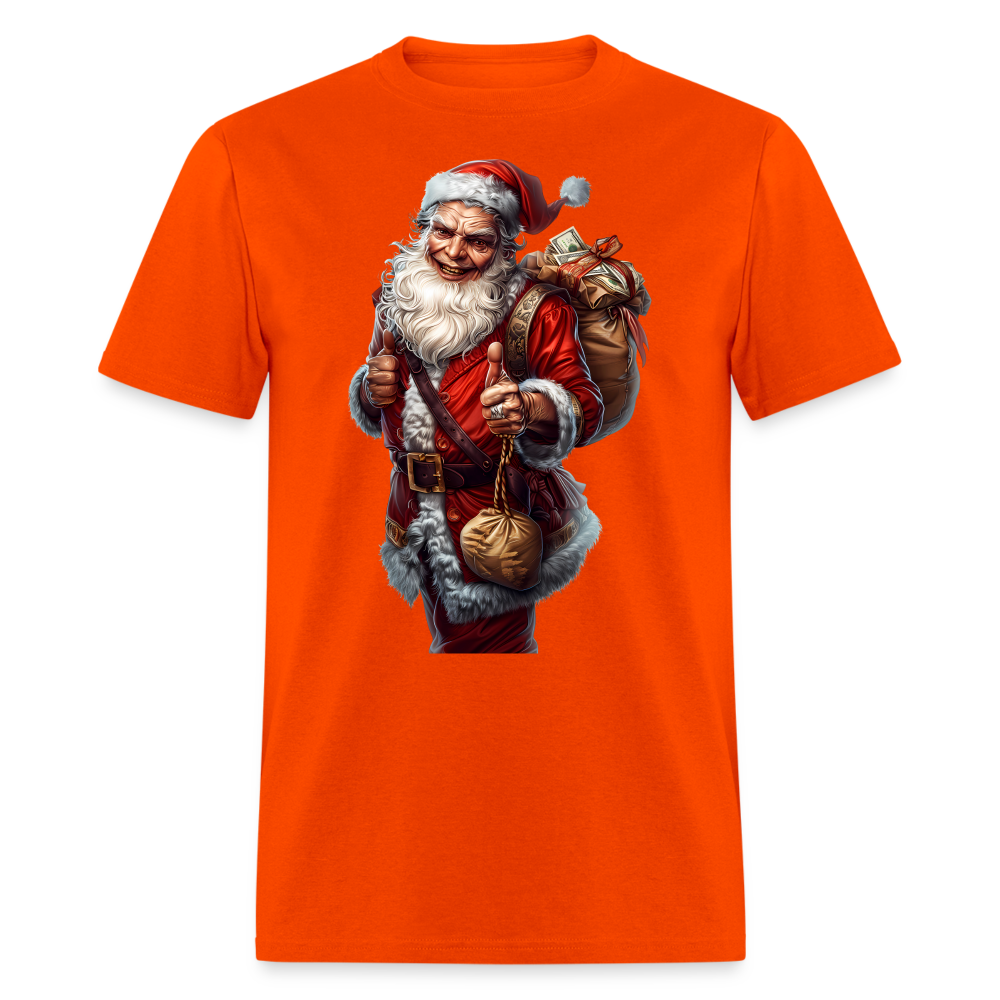 Bank Robber Bad Santa Unisex Classic T-Shirt - orange