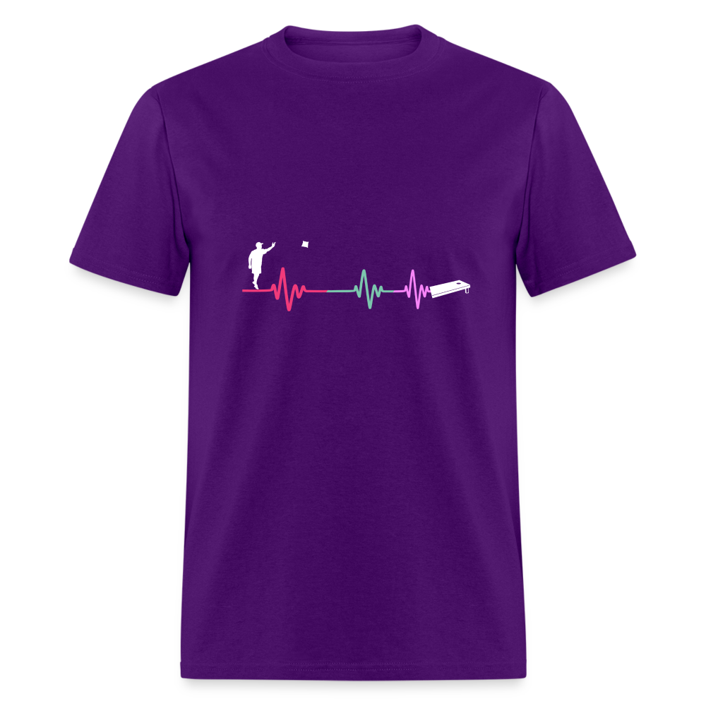 Cornhole Unisex Classic T-Shirt - purple