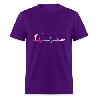 Cornhole Unisex Classic T-Shirt - purple