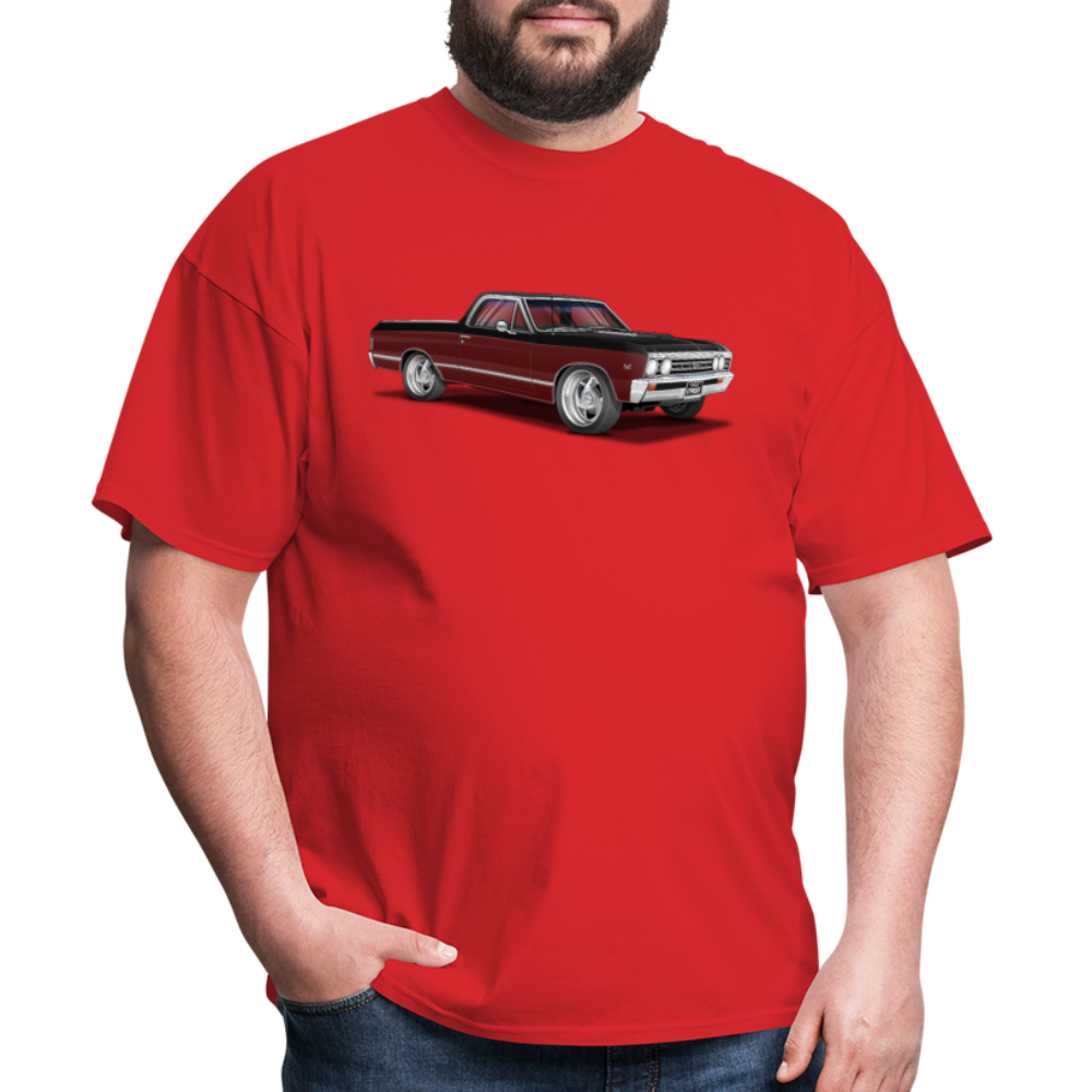 1967 Chevy El Camino Unisex Classic T-Shirt - red