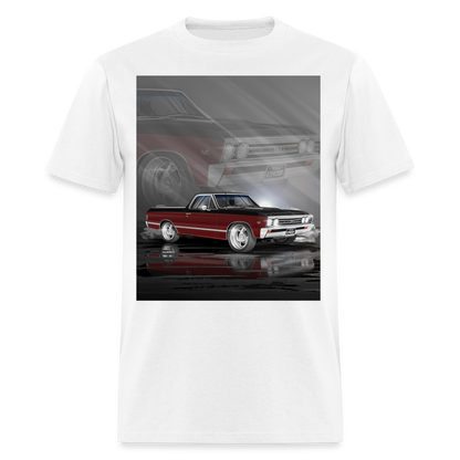 1967 Chevy El Camino Unisex Classic T-Shirt - white