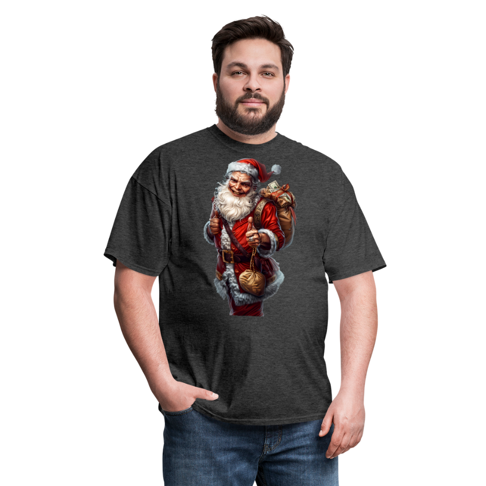 Bank Robber Bad Santa Unisex Classic T-Shirt - heather black