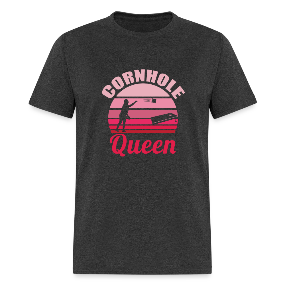 Cornhole Queen Unisex Classic T-Shirt - heather black
