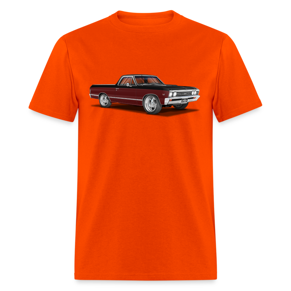 1967 Chevy El Camino Unisex Classic T-Shirt - orange