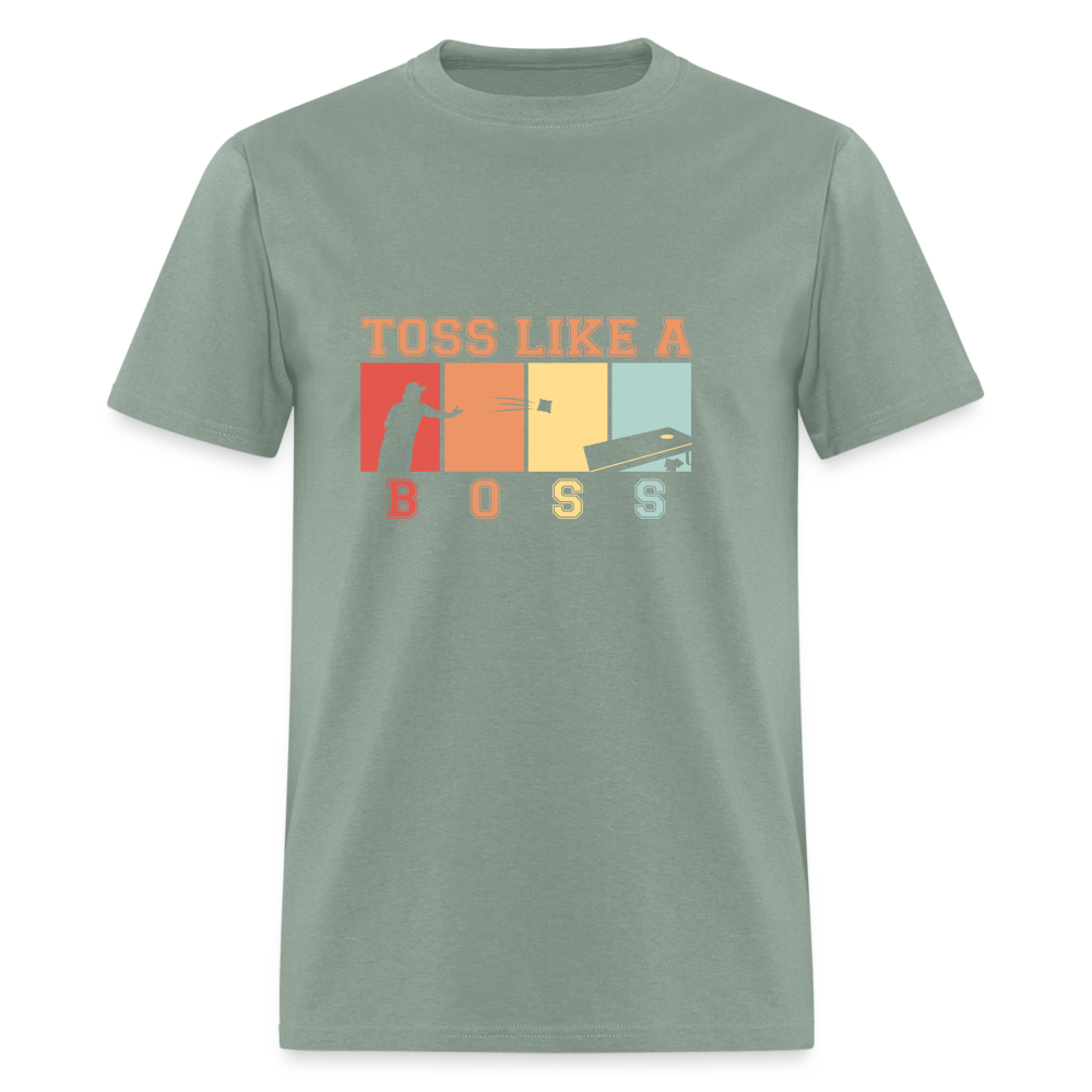 Toss Like a Boss Cornhole Unisex Classic T-Shirt - sage