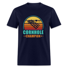 Cornhole Champion Unisex Classic T-Shirt - navy