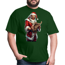 Bad Santa Naughty List Unisex Classic T-Shirt - forest green