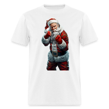 Angry Bad Santa (Design D) Unisex Classic T-Shirt - white