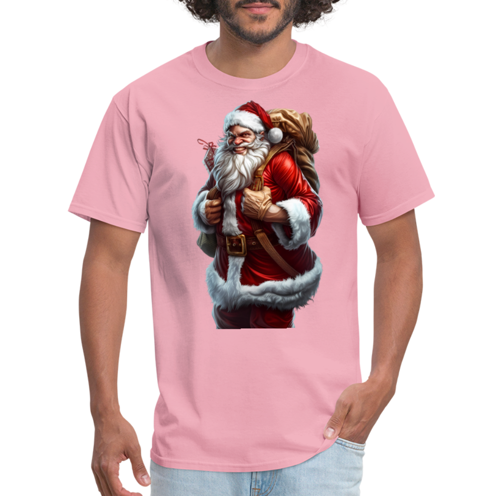 Bad Santa Thief Unisex Classic T-Shirt - pink