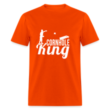Cornhole King Unisex Classic T-Shirt - orange