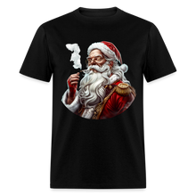 Bad Santa Smoking (Design I) Unisex Classic T-Shirt - black