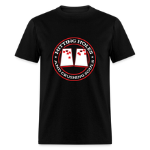 Hitting Holes and Crushing Souls Cornhole Unisex Classic T-Shirt - black