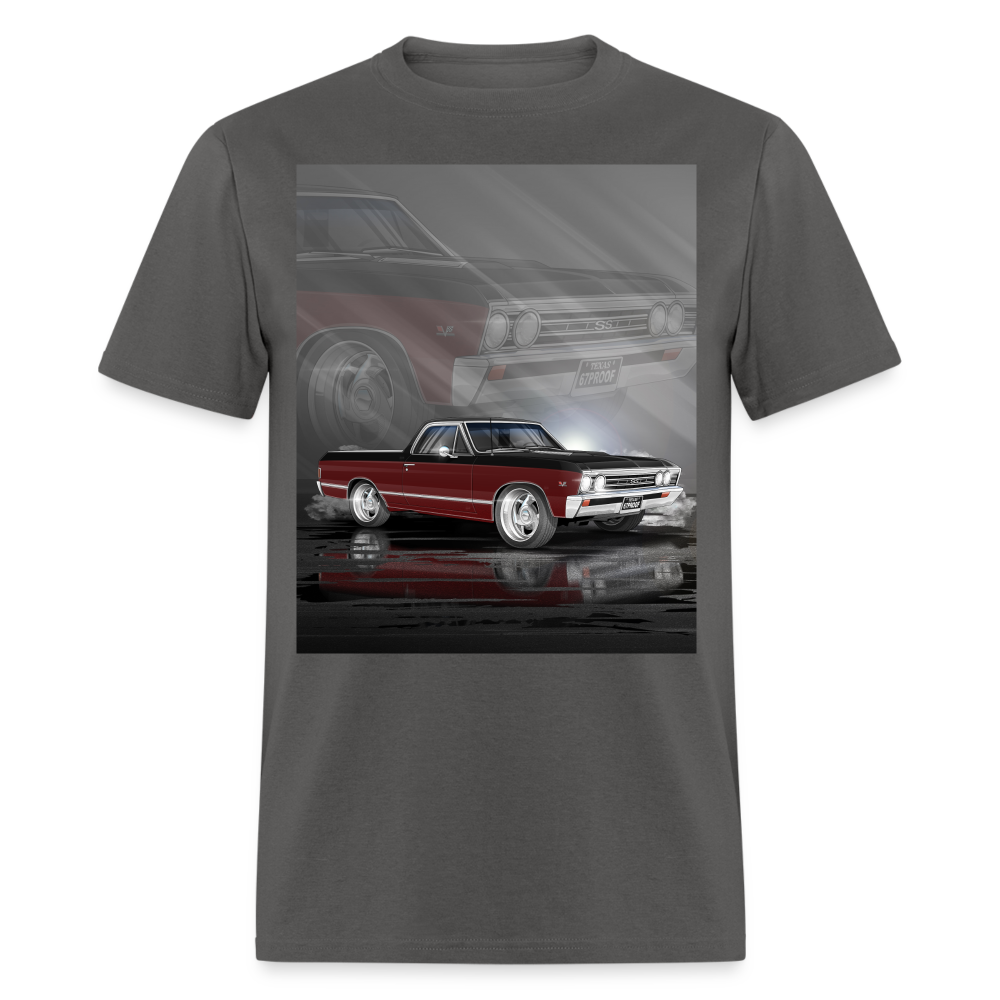 1967 Chevy El Camino Unisex Classic T-Shirt - charcoal
