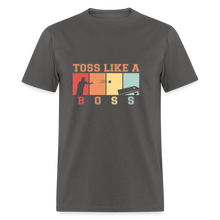 Toss Like a Boss Cornhole Unisex Classic T-Shirt - charcoal