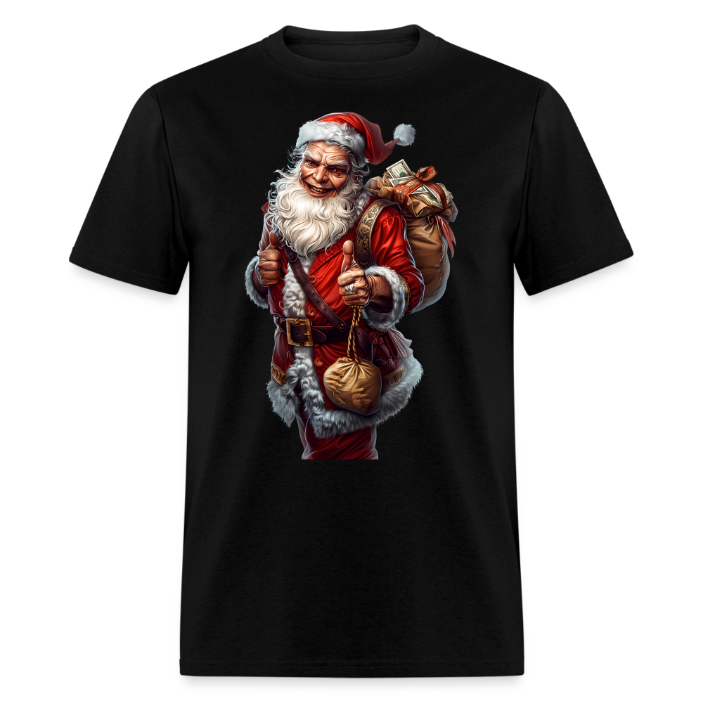 Bank Robber Bad Santa Unisex Classic T-Shirt - black