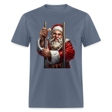 Bad Santa in Jail (Design F) Unisex Classic T-Shirt - denim