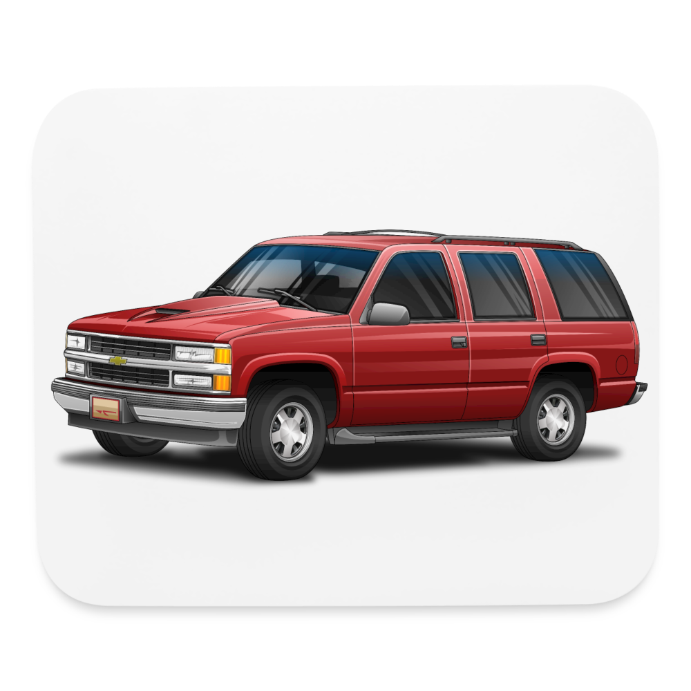 1999 Chevy Tahoe Non Hot Rod Mouse pad Horizontal - white