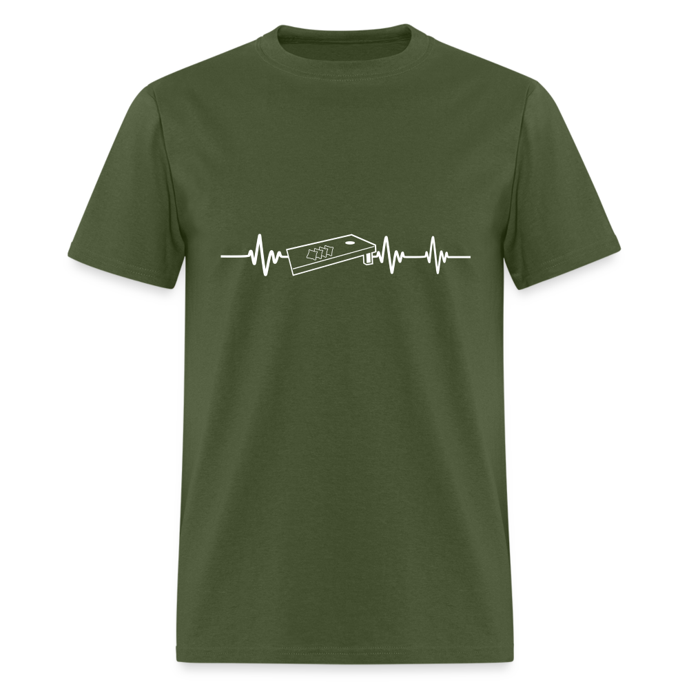 Cornhole Unisex Classic T-Shirt - military green