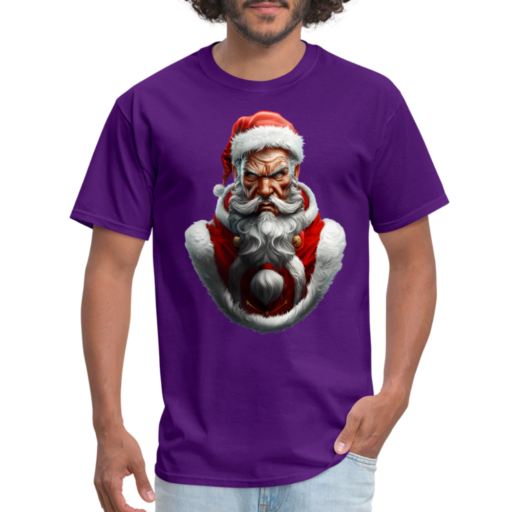 Bad Santa Portrait Unisex Classic T-Shirt - purple