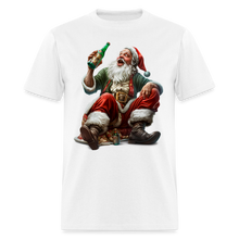 Drunk Bad Santa Unisex Classic T-Shirt - white